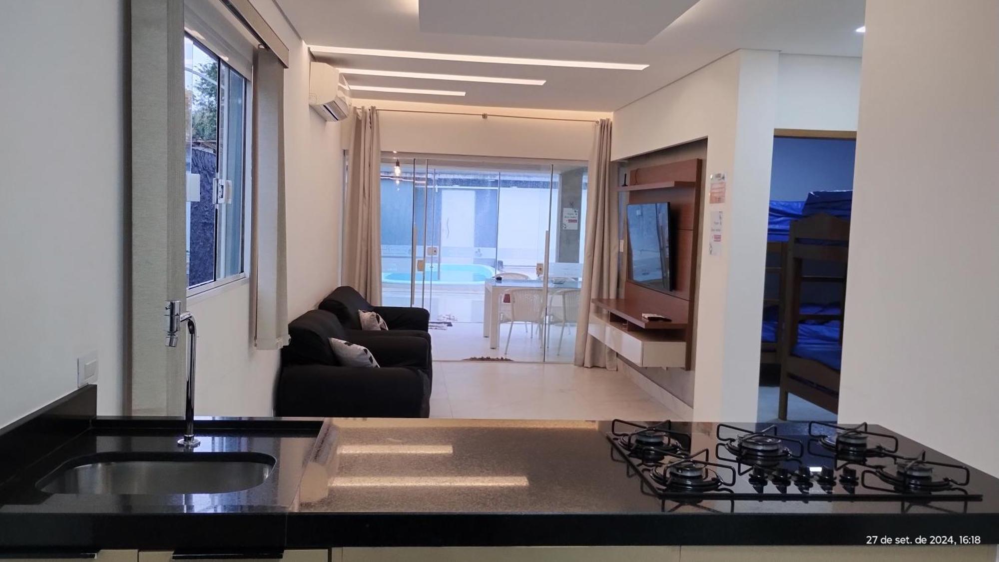 Casa Com Piscina E Hidromassagem Praia Enseada. Guarujá Esterno foto